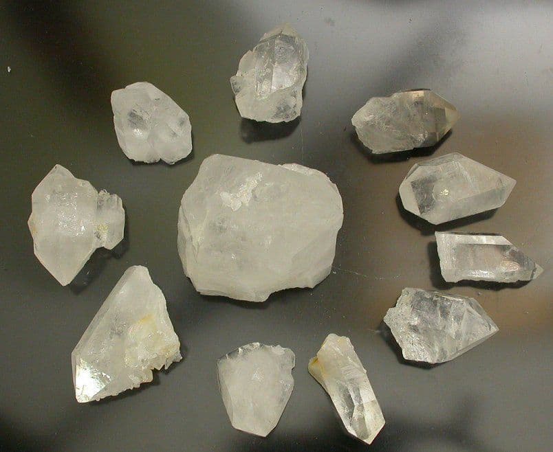 Crystal-layout-sets Quartz